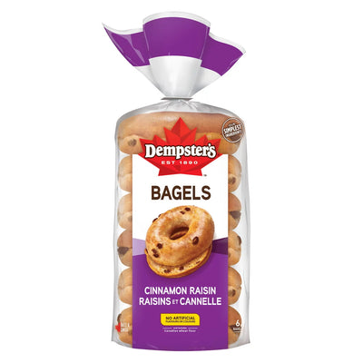 DEMPSTERS CIN RAISIN BAGELS [450 GM]