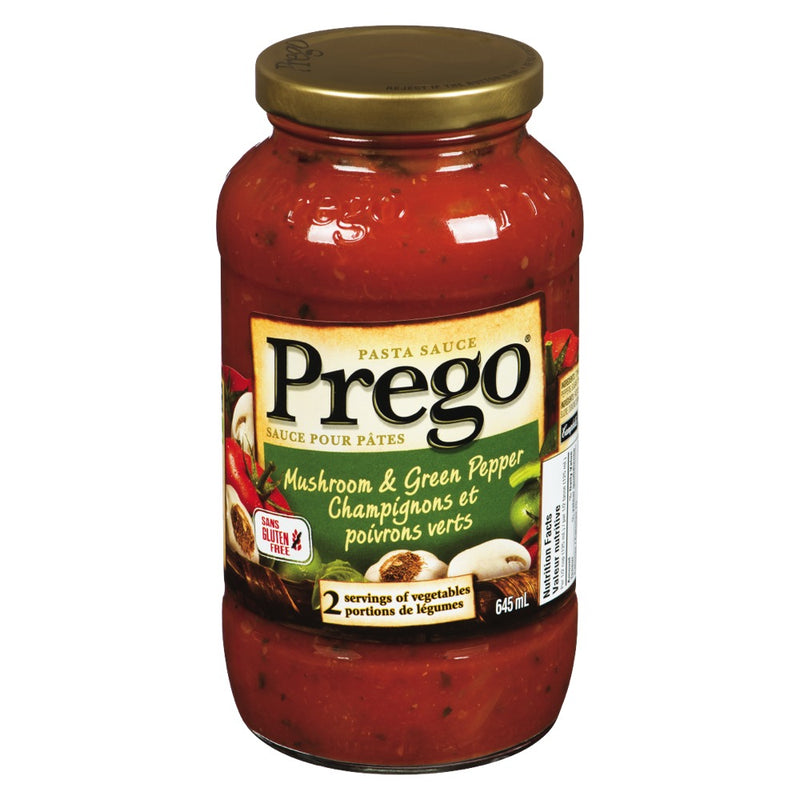 PREGO SPAG SCE MUSHROOM PEP [645 ml]