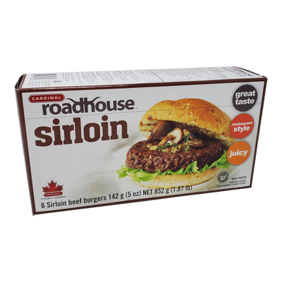 ROADHOUSE SIRLOIN BURGERS [852 GR]