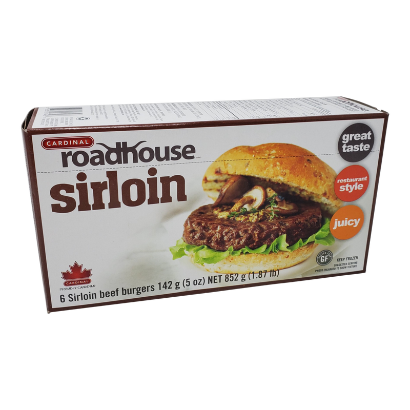 ROADHOUSE SIRLOIN BURGERS [852 GR]