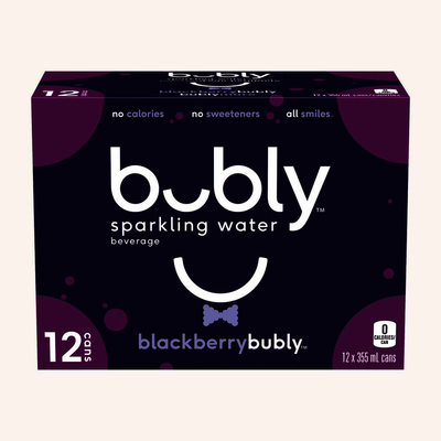 BUBLY SPARKLING WATER BLKBERRY [12 PK] - 2 for $16.00