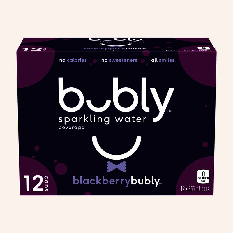 BUBLY SPARKLING WATER BLKBERRY [12 PK] - 2 for $16.00