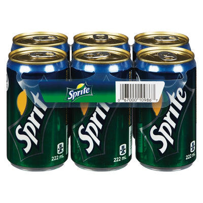 SPRITE SLEEK MINI CANS [6 PK]
