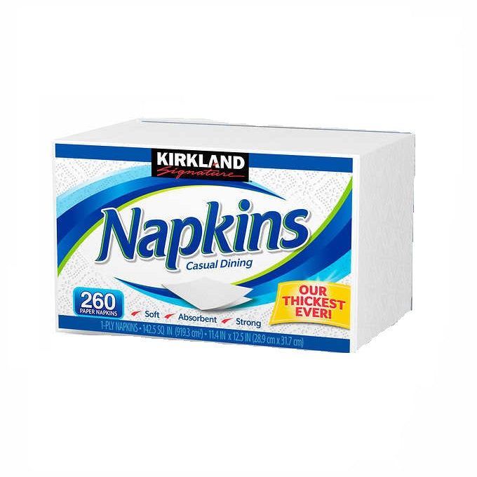 KIRKLAND SIG NAPKINS 260PK [260 PK]