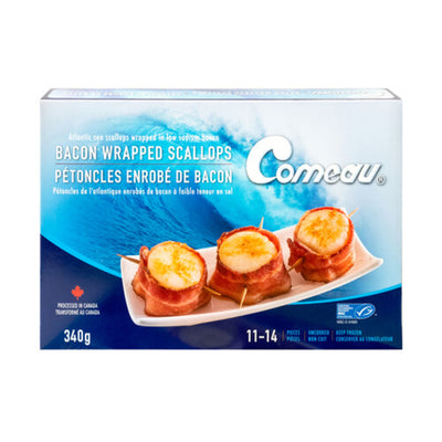 COMEAU BACON WRAP SCALLOPS [14 PC]