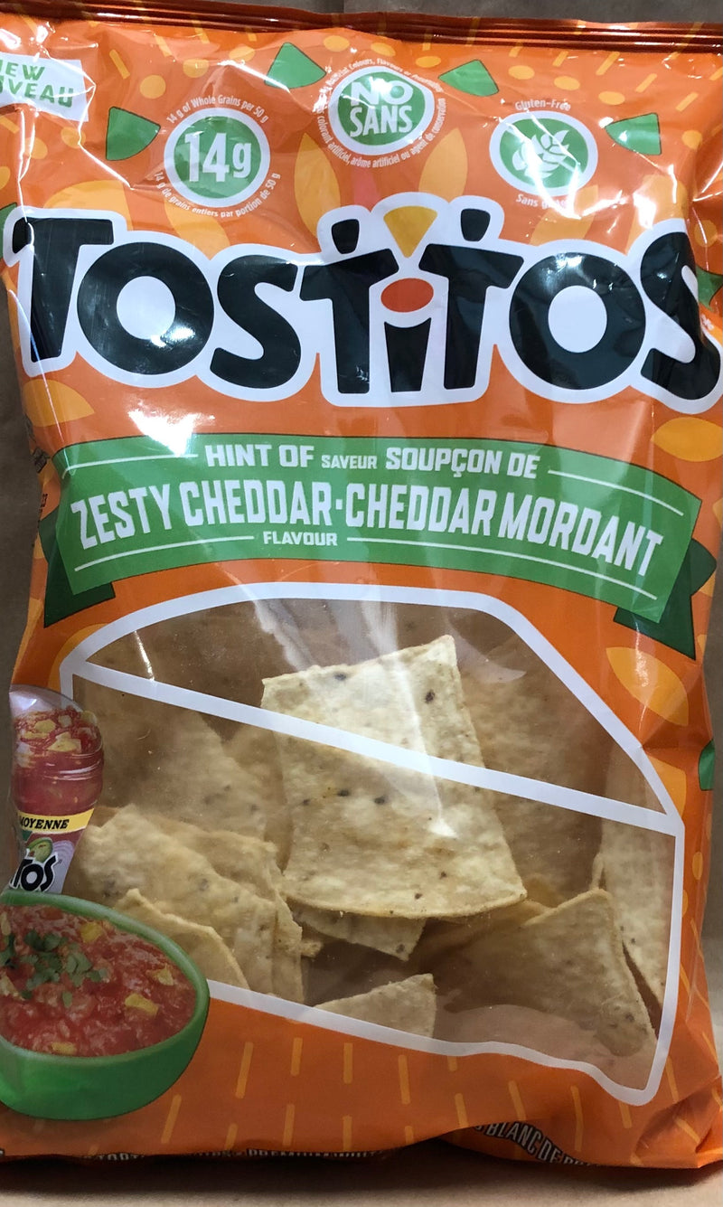 TOSTITOS HINT ZESTY CHEDDAR [245 GM] - 2 for $7.50