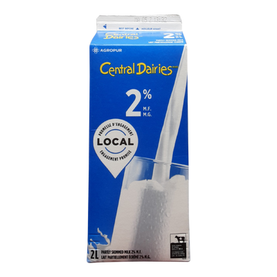 C/DAIRIES 2% WHITE CARTON [2 LT]