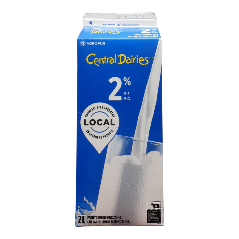 C/DAIRIES 2% WHITE CARTON [2 LT]