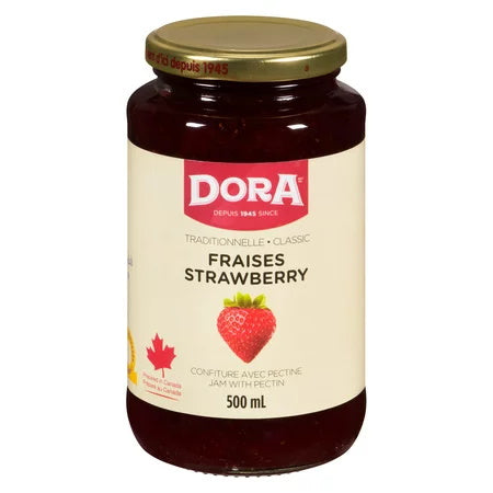 DORA JAM STRAWBERRY W/PECTIN [500 ml]