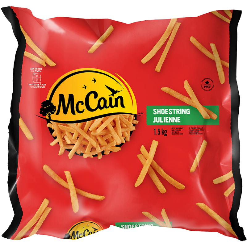 MCCAIN SHOESTRING REG FRIES [1.5 kg]