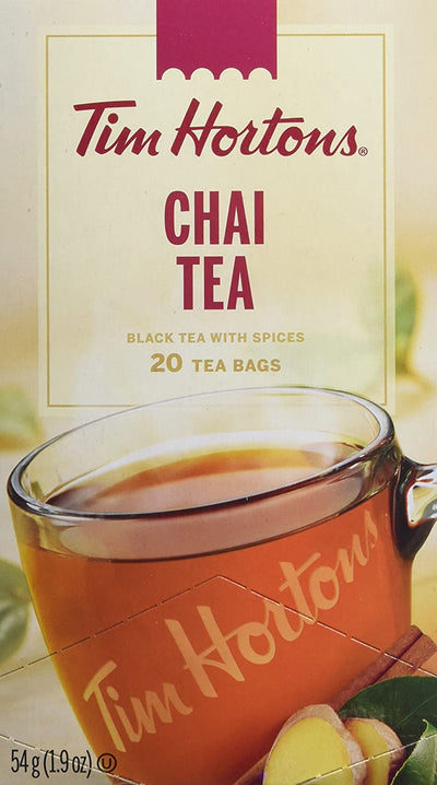 TIM HORTONS CHAI TEA BAGS [20 PK]