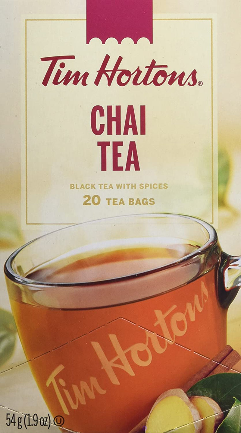 TIM HORTONS CHAI TEA BAGS [20 PK]