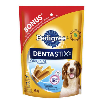 PEDIGREE DENTASTIX MED 12PC [292 GR]