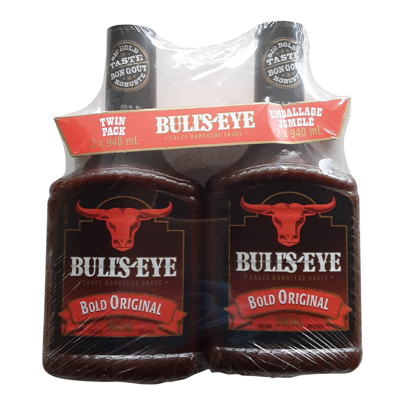 BULLS EYE BBQ SAUCE 2x940ml [2 PK]