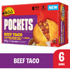 McCAIN POCKETS BEEF TACO [540 GR]