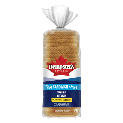 DEMP THIN SANDWICH WHITE BREAD [675 GM]