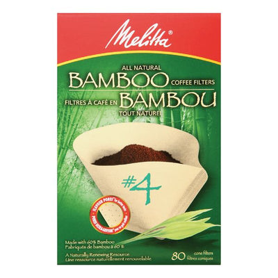 MELITA BAMBOO COFFEE FILTER [80 CT]