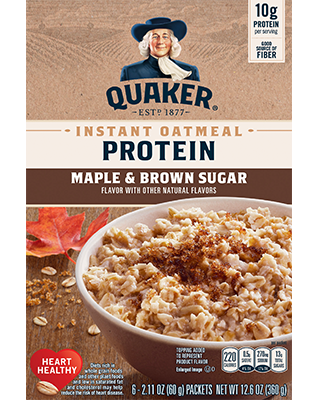 QUAKER INST PROTEIN MAPLE BROW [228 GR]