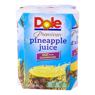 DOLE PINEAPPLE JUICE [4 PK]
