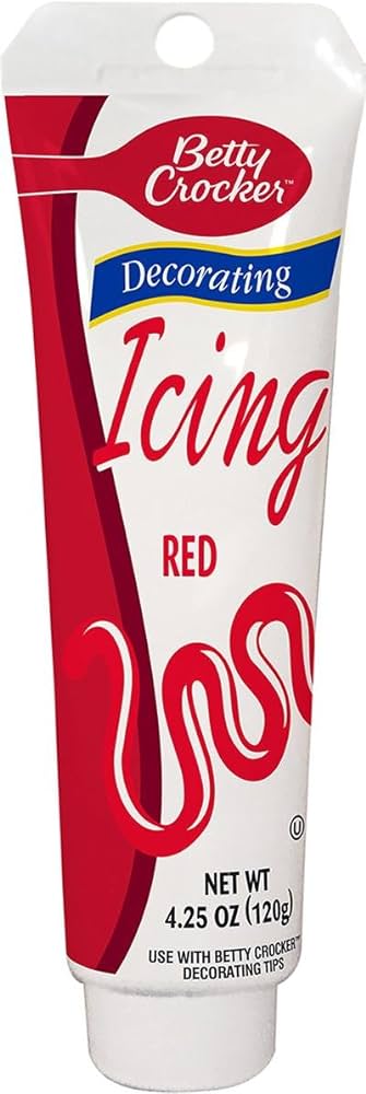 BETTY CROCKER RED ICING TUBE [120 GM]