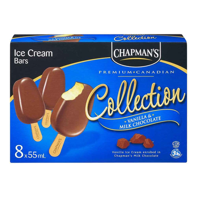 CHAPMANS VAN/CHOC BAR YOG [8 PK]