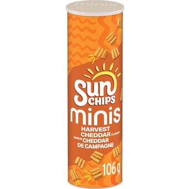 SUNCHIPS MINIS HARVEST CHEDDAR [106 GR]