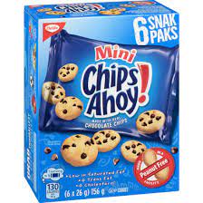 CHR MINI CHIPS AHOY SNAK PK [156 GM] - 2 for $6.00