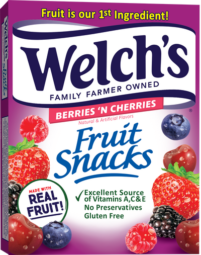 WELCHS GF BERRIES N CHERRIES [616 GM]