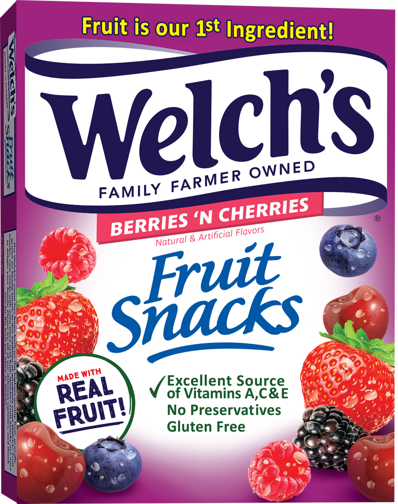 WELCHS GF BERRIES N CHERRIES [616 GM]