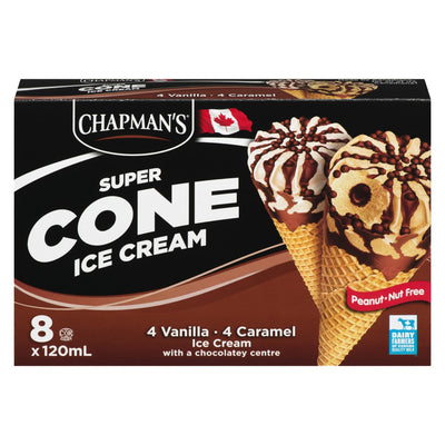 CHAPMAN CONES VAN CARAMEL [8 PK]