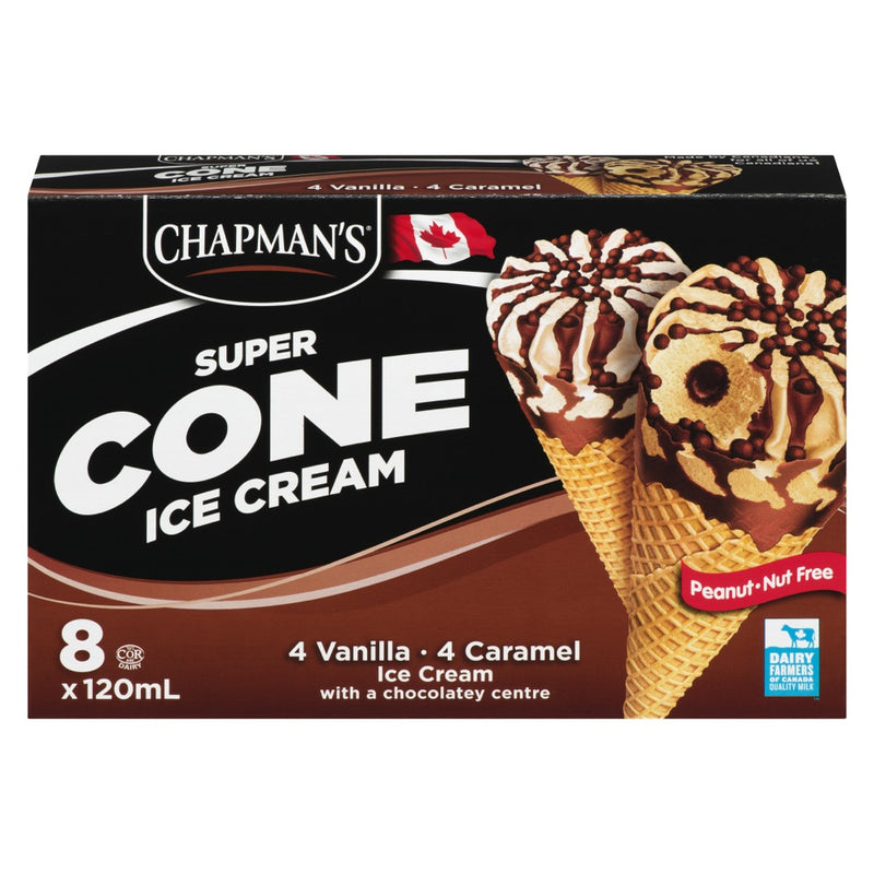 CHAPMAN CONES VAN CARAMEL [8 PK]