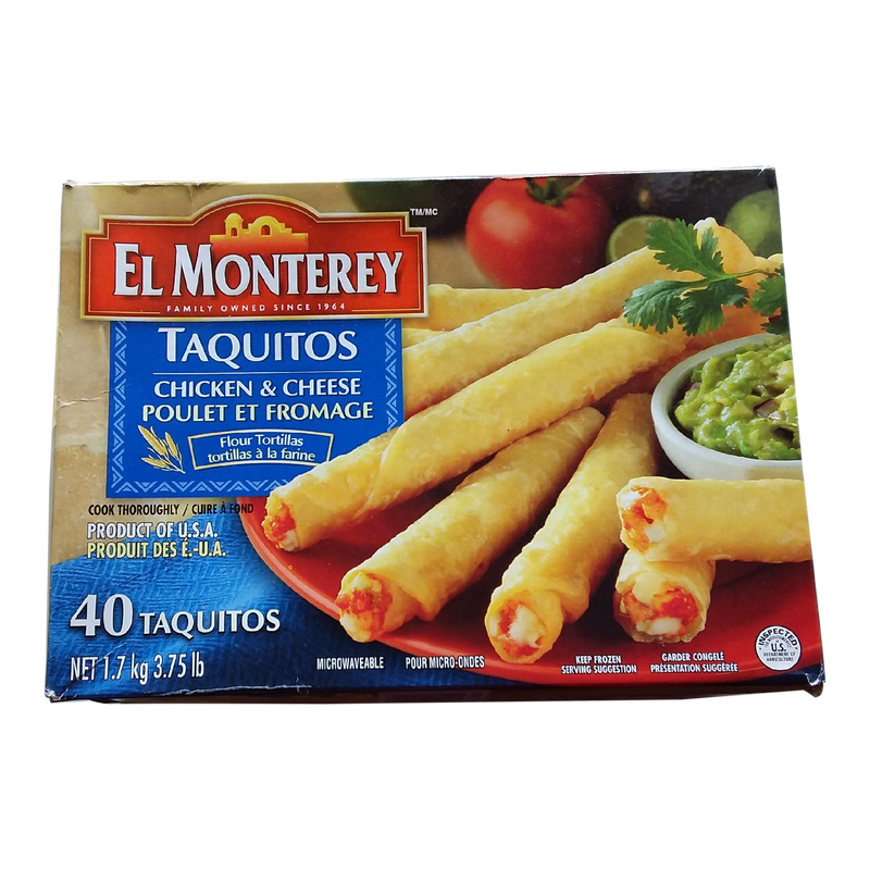 EL MONTEREY CHICKEN TAQUITOS [1.7 kg]
