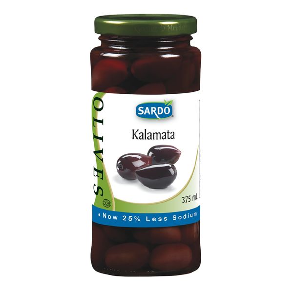 SARDO KALAMATA OLIVES [375 ml]