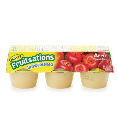 MOTTS FRTPAKS UNSWT APPLE [6 PK]