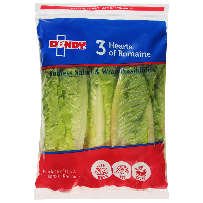 Dandy Hearts of Romaine, 3 hearts of romaine