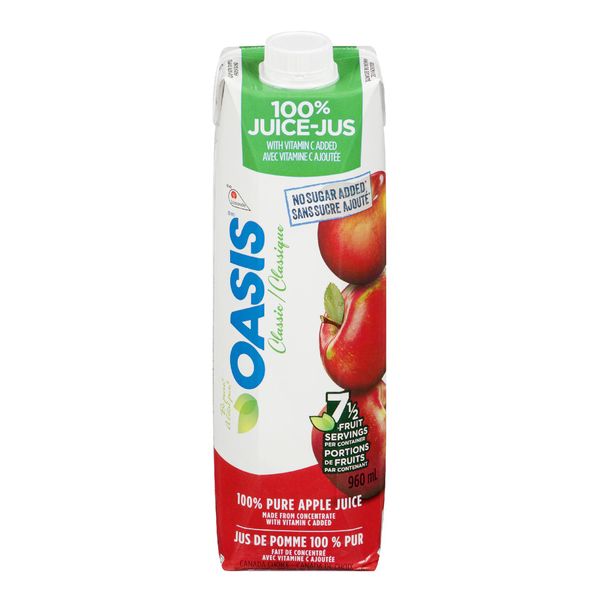 OASIS APPLE JUICE FROM CONC [960 ml]