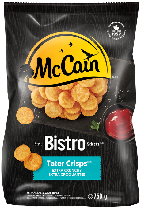 McCAIN BISTRO TATER CRISPS [400 GR]