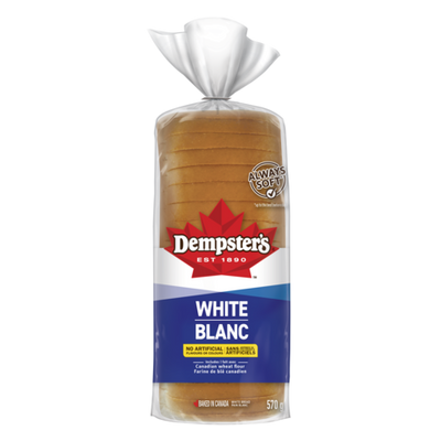 DEMPSTERS WHITE BREAD [570 GM]