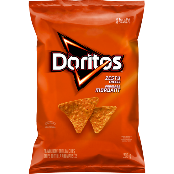 DORITOS ZESTY CHEESE [235 GR]