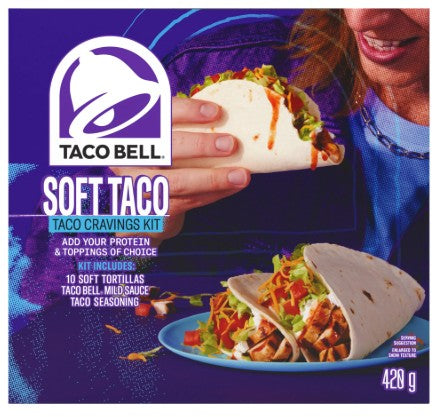 TACO BELL SOFT TACO KIT [420 GR]