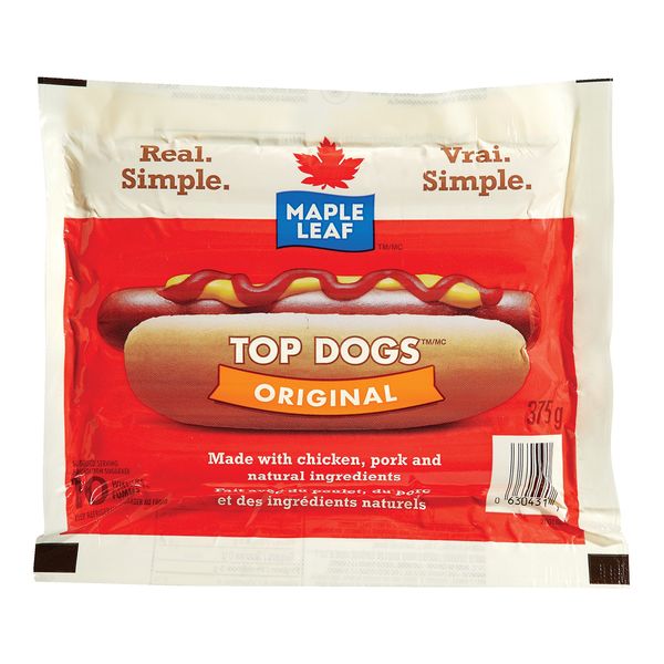 ML TOP DOG ORIGINAL WIENERS [375 GM]