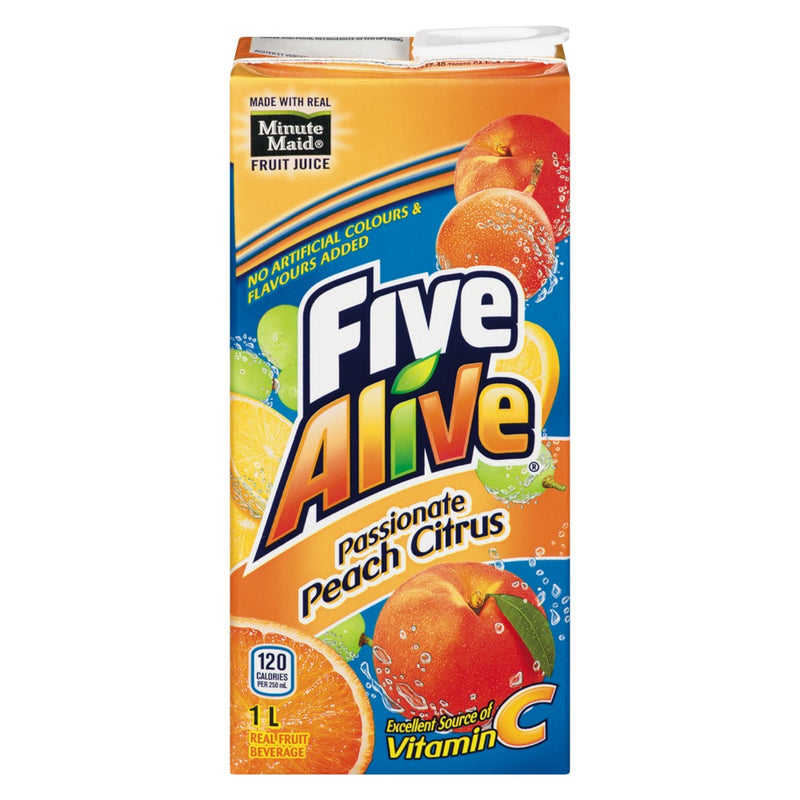 FIVE ALIVE PEACH CITRUS [1 LT]