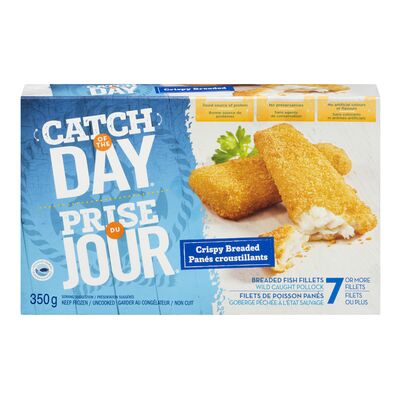 CATCH OF THE DAY BREAD FILLETS [350 GR]