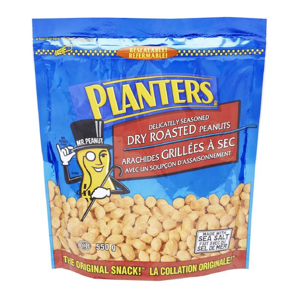 PLANTERS DRY RST PEANUTS [550 g]