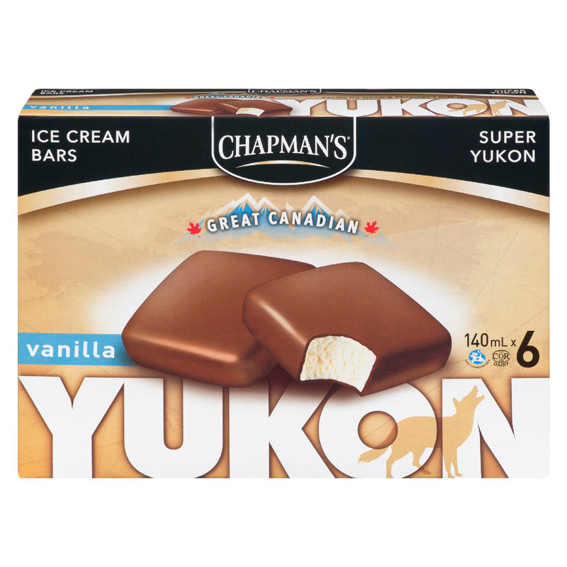 CHAPMANS YUKON VANILLA BAR [6 PK]