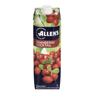 ALLENS COCKTAIL CRANBERRY [1 lt]