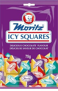 Moritz Chocolate Flavored Icy Squares, 75 g