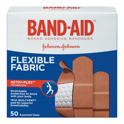 BANDAID FABRIC ASST FAMILY PK [50 PK]