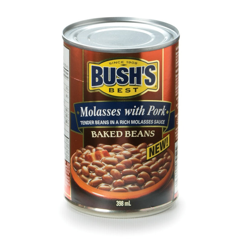 BUSHS BEANS MOLASSES PORK [398 ml]