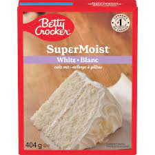 BC CAKE MIX SUPERMOIST WHITE [404 GM] - 2 for $5.00